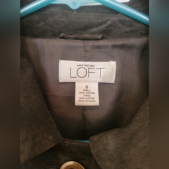 Suede jacket, size 6 - Picture 5 of 8